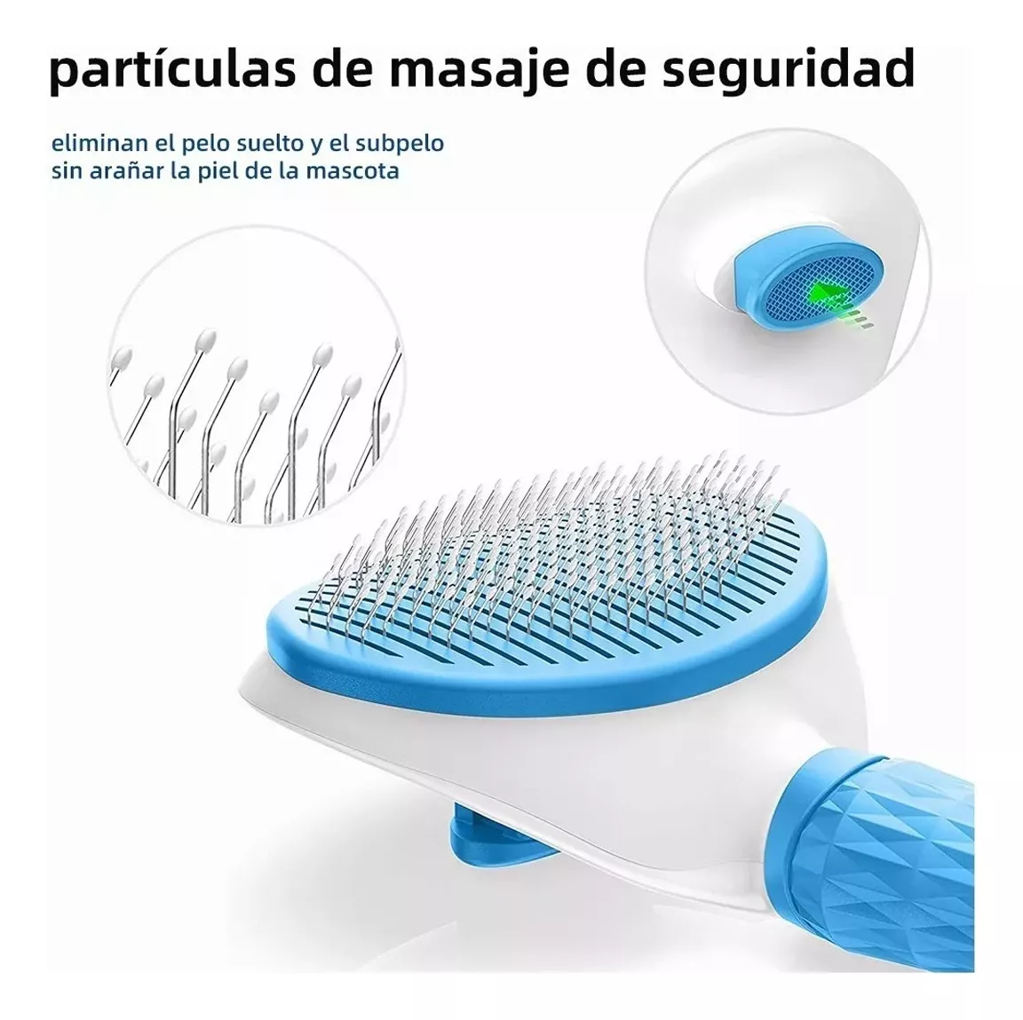 Cepillo removedor de pelo con boton - Imagen 4