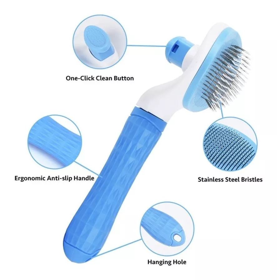 Cepillo removedor de pelo con boton - Imagen 3