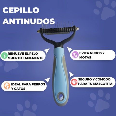 CEPILLO ANTINUDOS PARA MASCOTAS - Imagen 4