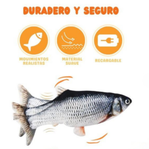 Juguete pescado interactivo eléctrico