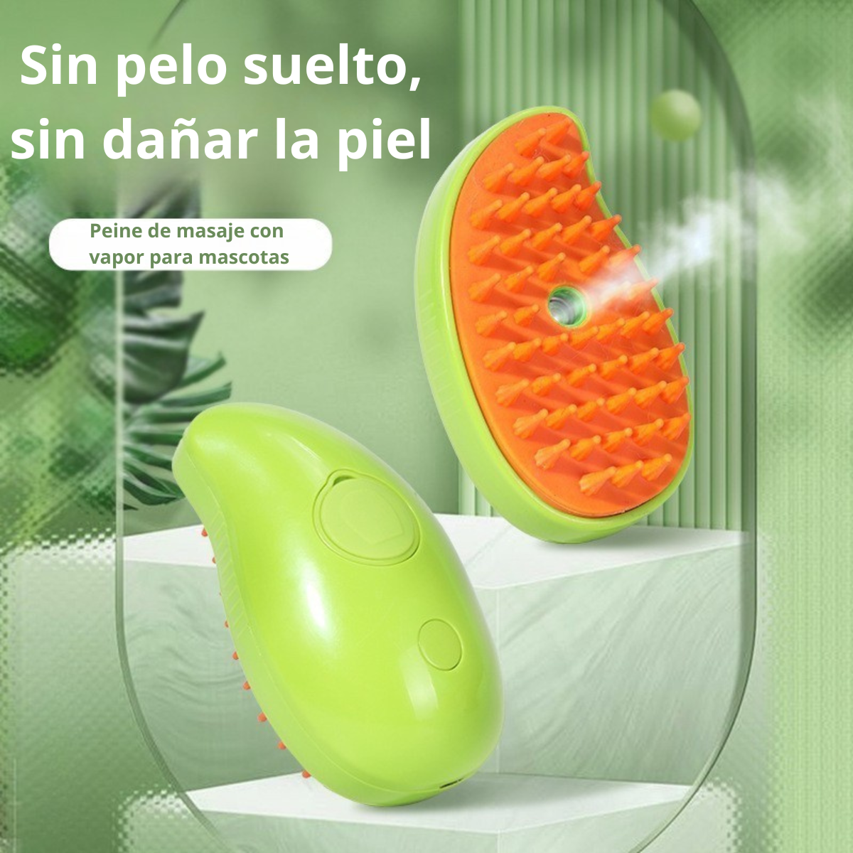 Cepillo a vapor para mascotas - Imagen 2