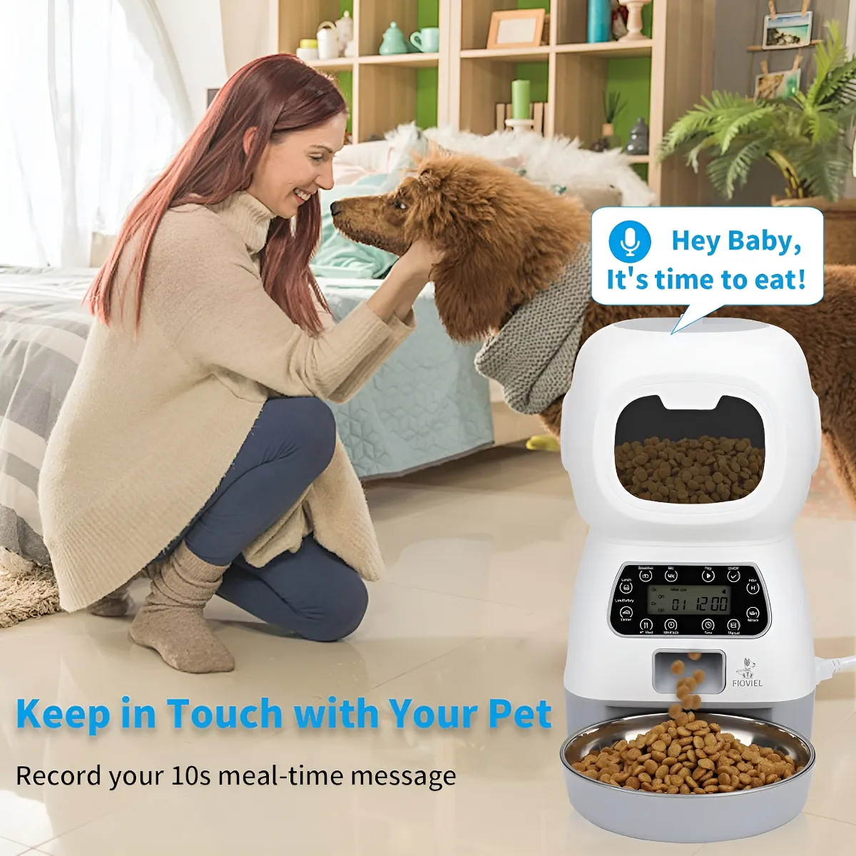 Dispensador Automático Alimentos mascota