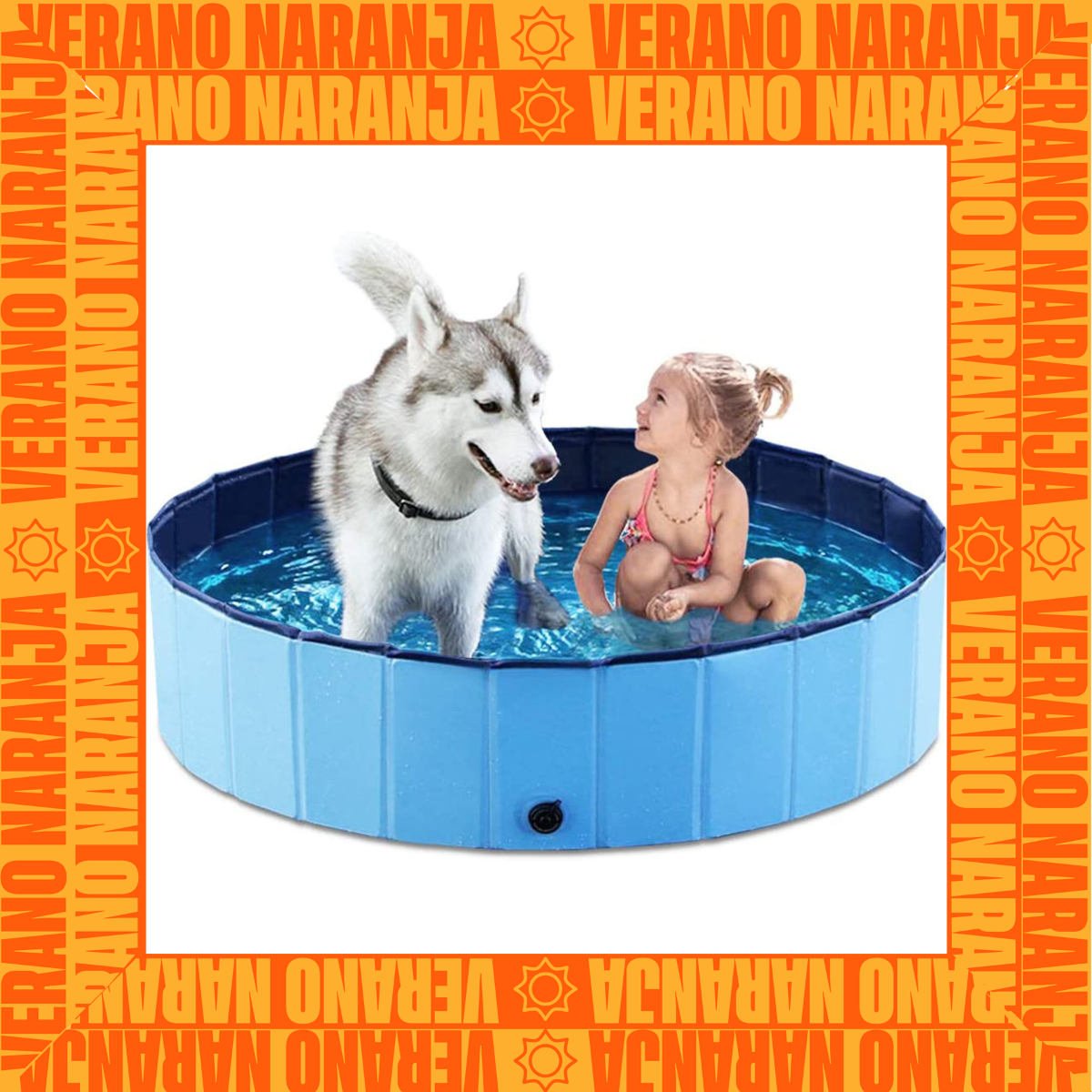 VERANO Piscina Mascotas y niños 80x20 - Imagen 4
